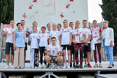 Подведены итоги Всероссийских юношеских соревнований по скалолазанию "Кубок Дружбы"