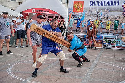 В Севастополе в четвертый раз пройдет фестиваль силачей "Евразийские игры-2022"