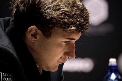 Симферополец Сергей Карякин вышел вперед в матче за мировую шахматную корону