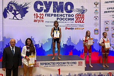 Сборная Крыма завоевала десять медалей на юношеском первенстве России по сумо в Орле