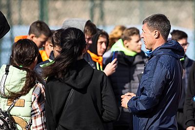 В Академии футбола Крыма побывали ребята из Херсонской области