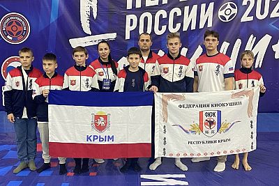У сборной Крыма по киокушин – четыре медали на соревнованиях в Москве
