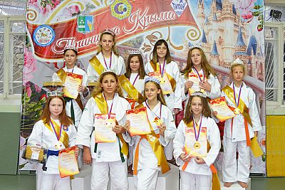 В Гаспре на соревнованиях по дзюдо выбрали "Принцесс Крыма"