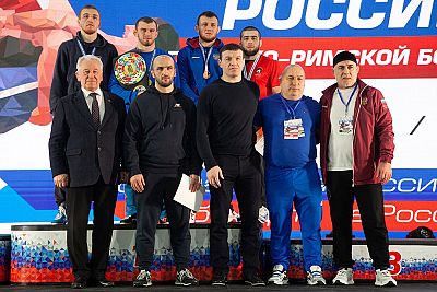 Все победители и призеры чемпионата России по греко-римской борьбе-2023