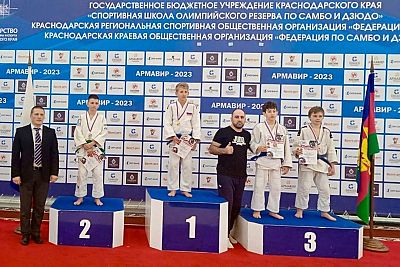 Семь медалей завоевали юные крымские дзюдоисты на первенстве ЮФО в Армавире