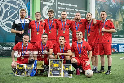 Симферопольская "Таврида" – победитель "серебряного плей-офф" Ночной Лиги Football Simf 5x5 сезона-2022/23!