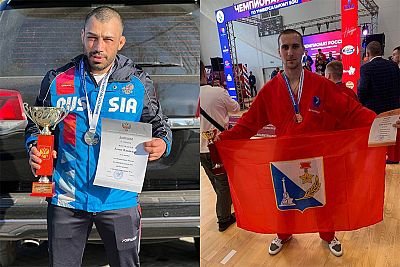 У севастопольцев – две медали на чемпионате России по универсальному бою в Волгограде