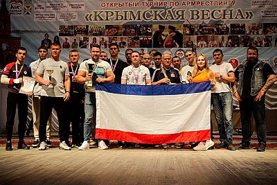 Сборная Крыма – вторая на турнире по армрестлингу в Краснодарском крае