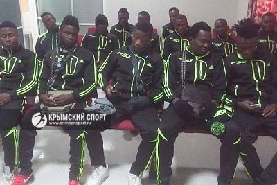 В Крым прилетает футбольная команда из Камеруна
