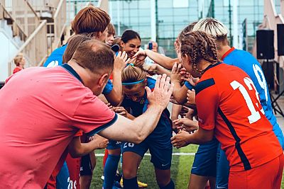 В Евпатории прошел "Фестиваль женского футбола "Южные звезды"