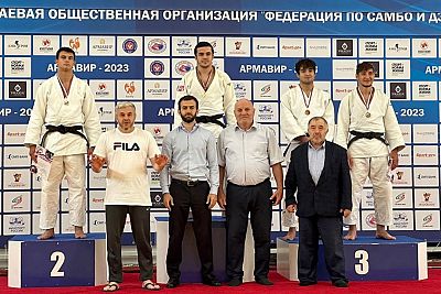 У крымских дзюдоистов – три медали на Всероссийском турнире в Армавире