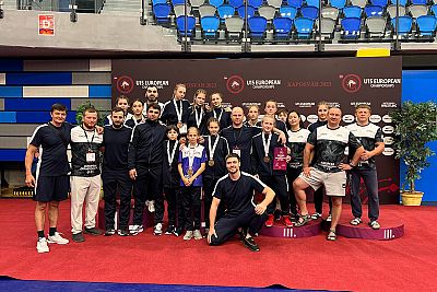 Все победители и призеры первенства Европы по женской борьбе среди девушек до 16 лет