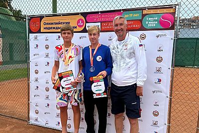 Симферопольский теннисист Михаил Ходорченко взял две медали на Всероссийских соревнованиях в Саранске