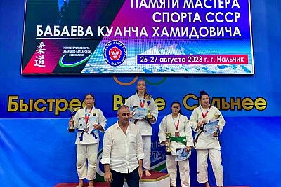 Анастасия Шивырталова из Евпатории – серебряный призер Всероссийского турнира по дзюдо в Нальчике