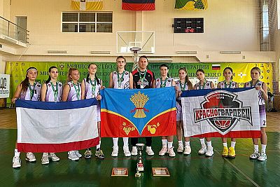 Баскетболистки из Красногвардейского стали серебряными призерами Открытого Кубка Ставропольского края