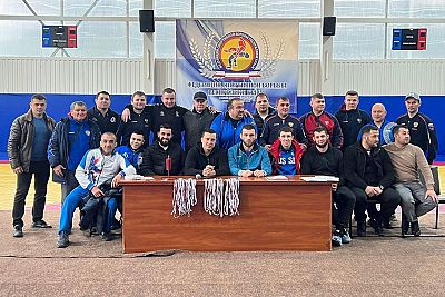 Тренерский состав отдела греко-римской борьбы ФСБРК подвел итоги работы в 2023 году