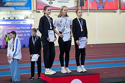 Дарья Черлецкая из Евпатории – победитель первенства России среди девушек до 18 лет в тройном прыжке
