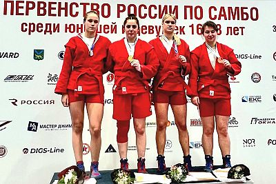 Александра Волокитина из Ялты – бронзовый призер первенства России по самбо среди девушек 16-18 лет