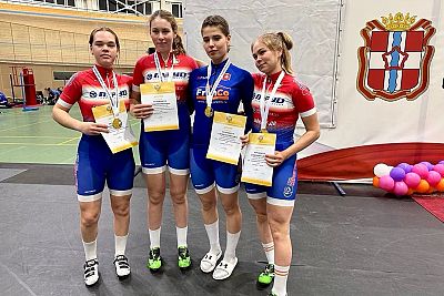 Шесть медалей завоевали представители Крыма в Кубке и первенстве России по велоспорту на треке в Омске