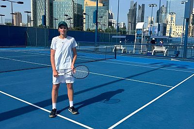 Симферополец Михаил Ходорченко взял "бронзу" Мирового теннисного тура в Катаре