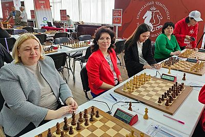 Женская сборная Крыма упустила "бронзу" командного чемпионата России по шахматам