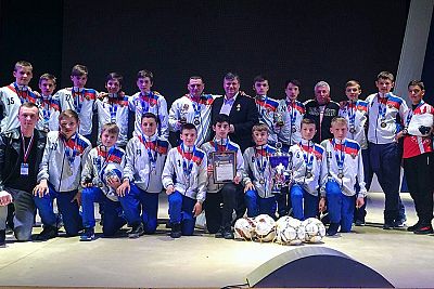 Юношеская сборная Крыма заняла второе место в футбольном турнире памяти Владислава Духина в Ставрополе