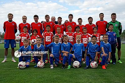 Мастер-класс от футбольной сборной Крыма