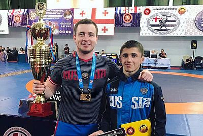 Симферопольский борец Эмин Сефершаев выиграл крупный международный турнир в Грузии