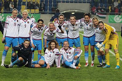 Марина Федорова из Севастополя помогла женской сборной России по футболу одержать первую победу в отборе к Евро-2017