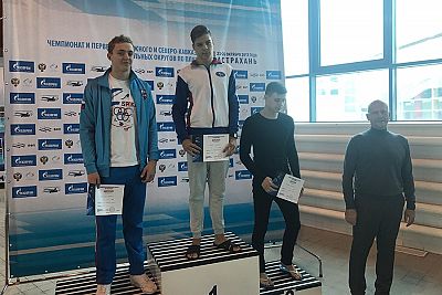 Симферопольский пловец Виталий Леонов завоевал две медали на соревнованиях в Астрахани