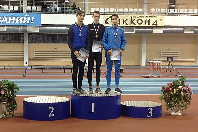 Крымский легкоатлет Александр Кадуха – бронзовый призер юношеского первенства России
