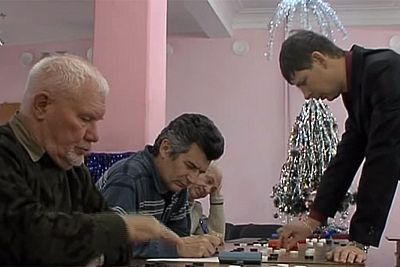 Чемпион мира по шашкам Сергей Белошеев дал сеанс одновременной игры в Севастополе